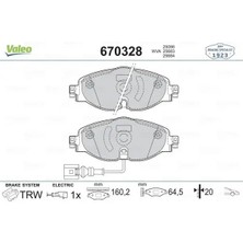 Valeo 670328 On Fren Balatasi 5Q0698151 5Q0698151A 5Q0698151AF