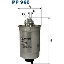 Filtron PP966 Yakit Filtresi 46531688 46737091 46786875