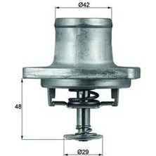 Mahle TI4880D Termostat A1192000015 A1192030175