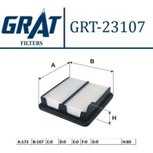 Grat 23107 Hava Filtresi 17220RB0000