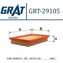 Grat 29105 Hava Filtresi B59513Z40
