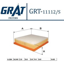 Grat 11112S Hava Filtresi 8200505566