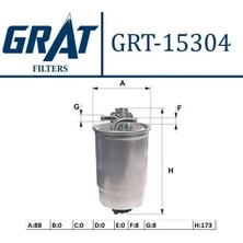 Grat 15304 Yakit Filtresi 1H0127401C