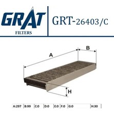 Grat 26403C Polen Filtresi (Karbonlu) 4F0898438A
