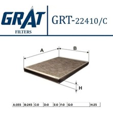 Grat 22410C Polen Filtresi (Karbonlu) 1688300118