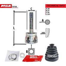 MGA 70764 Dis Aks Kafasi 3910058G00