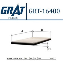 Grat 16400 Polen Filtresi 971332H001