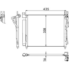 MGA 82390 Klima Radyatoru 9760607000