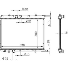 Oris BPE029022 Motor Radyatoru 133040 133084F7 133096