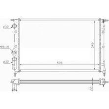 Oris MRN120023 Motor Radyatoru 7700816323 7701047889