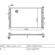 MGA 80769 Motor Radyatoru 9675747980
