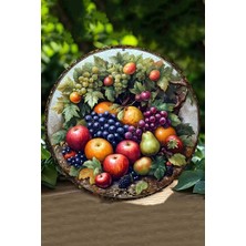 KutuTR Bereketli Bir Hasat Mevsimini Evinizin Duvarlarına Yansıtın! Ahşap Duvar Süsü DT100