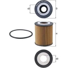 Mahle OX1237D Yag Filtresi 1624797780 1680682480 2189433