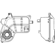 Mahle CRT25000S Yedek Su Deposu 8E0121403D