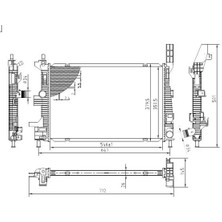 MGA 80514 Motor Radyatoru BV618005BD