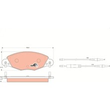 TRW GDB1449 On Fren Balatasi 425216 425249 425289