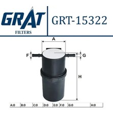 Grat 15322 Yakit Filtresi 2H0127401