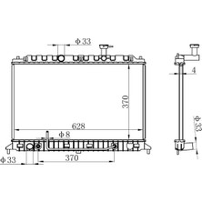 Oris BKI045016 Motor Radyatoru 253101G000 253101G100
