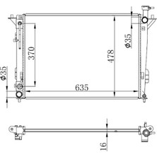 Oris BHY085016 Motor Radyatoru 253102S550