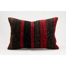 Kilim Wholesale El Yapımı Kilimden Yapılmış Vintage Kırlent Kılıfı, Yün, 40X60 cm