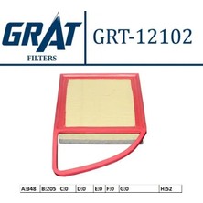 Grat 12102 Hava Filtresi 1444TV