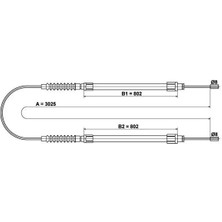 MGA 53170 Arka El Fren Teli 4745G3