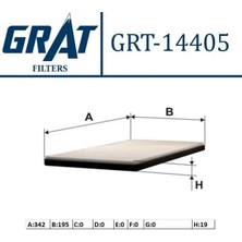 Grat 14405 Polen Filtresi 1808604