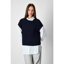 Sherin Lacivert Kazak