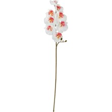 IKEA Smycka Yapay Çiçek Beyaz 60 cm Orkide Iç Dış Mekan