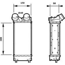 Oris IPE085080 Turbo Radyatoru 0384L4