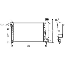 Oris MPE234023 Motor Radyatoru 1301SX 133029