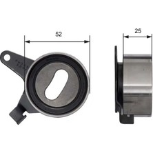 Gates T41031 Triger Gergi Bilyasi 0K93812700 244102X700 244102X701