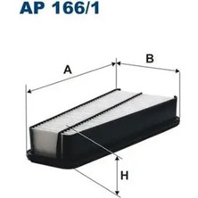 Filtron AP1661 Hava Filtresi 178010P010 1780131090