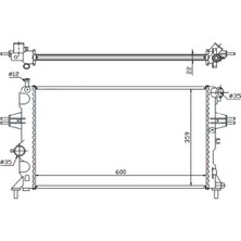 Oris MOP916034 Motor Radyatoru 09119482 1300196 1300257