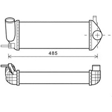 Oris IRN502065 Turbo Radyatoru 144961489R 144963234R