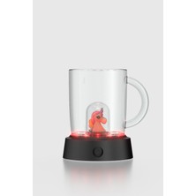 Renga Joy Unicorn Figürlü 250 ml Kulplu Pembe LED Işıklı Tritan Bardak 222061
