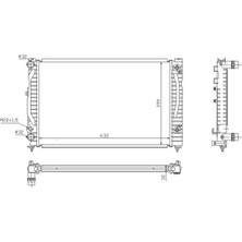 Oris MVW009034 Motor Radyatoru 8D0121251BC 8D0121251BE 8D0121251M