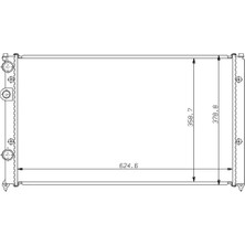 Oris MVW035034 Motor Radyatoru 1H0121253A