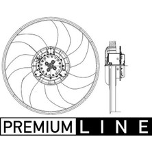 Mahle CFF400000P Fan Motoru 1341122 13453812