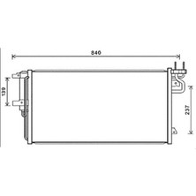 Oris CFR980000 Klima Radyatoru 1856995 1856995EJ7H19710AC EJ7H19710AC