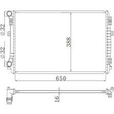 MGA 80584 Motor Radyatoru 5Q0121251EM