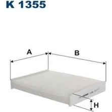 Filtron K1355 Polen Filtresi 272771653R 272774BR0A 272774BU0A