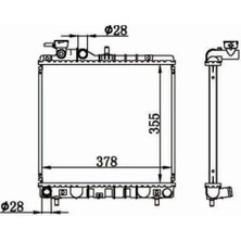 MGA 80639 Motor Radyatoru 2531002000