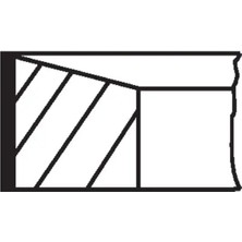 Mahle 01505N2 Segman Olcu: 0.50