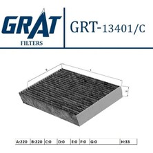 Grat 13401C Polen Filtresi (Karbonlu) 6447KR