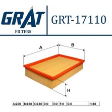 Grat 17110 Hava Filtresi 91FF9601AB