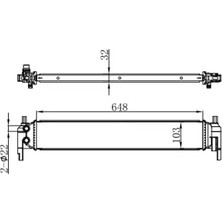 Oris IVW215032 Turbo Radyatoru 5Q0121251EL