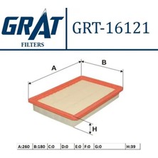Grat 16121 Hava Filtresi 2811323001