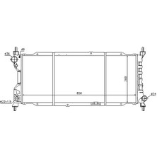 Oris MOP059034 Motor Radyatoru 1300151 90410049