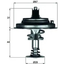 Mahle TX2680D1 Termostat A0042033975